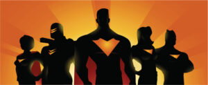 Superhero Team Banner