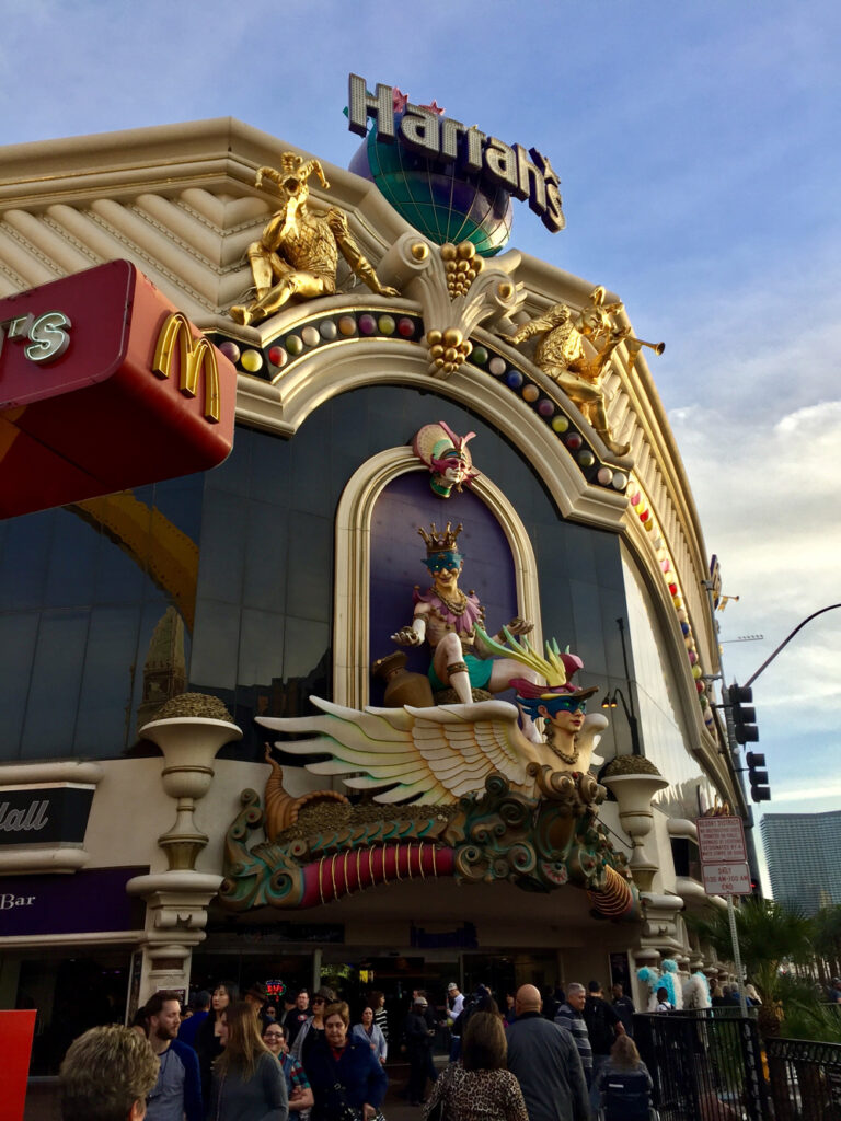 Ornamental front of Harrah's