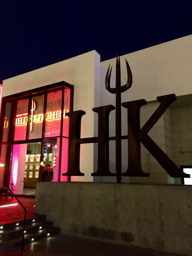 Exterior of Hell's Kitchen restaurant