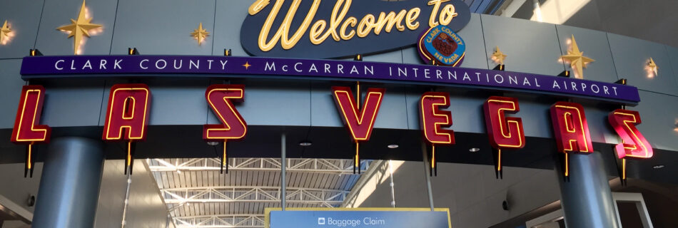 las vegas airport sign