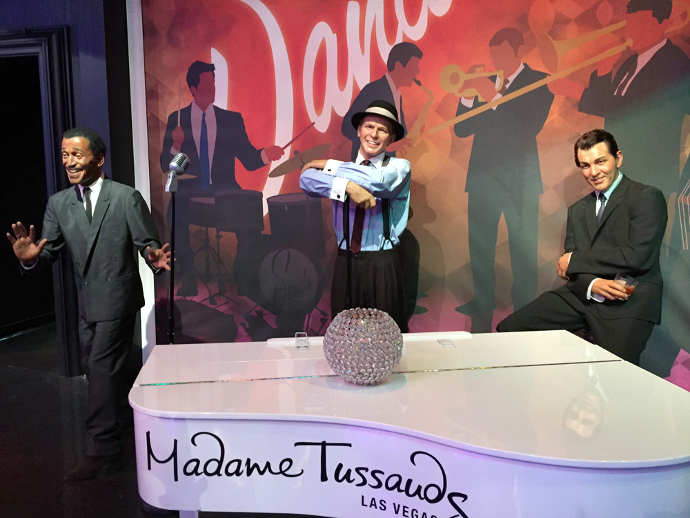 Wax figures of rat pack