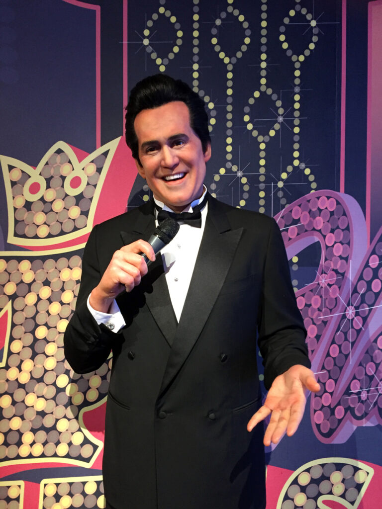 Wax figure of Wayne Newton